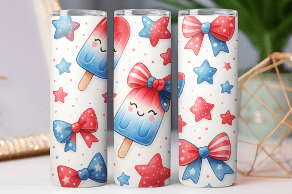 Bow Patriotic Tumbler Wrap Deer Design Review