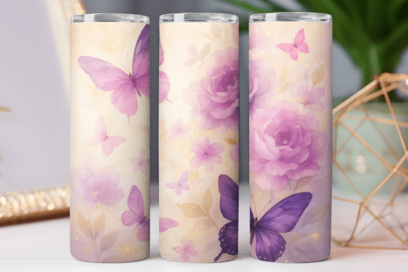 Butterfly Tumbler Wrap Design Review