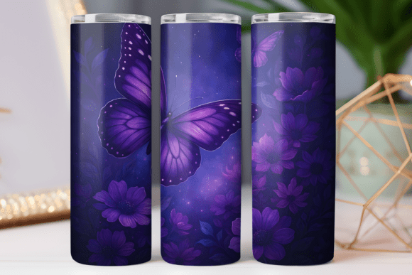 Butterfly Tumbler Wrap Design Review