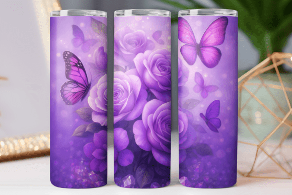 Butterfly Tumbler Wrap Design Review