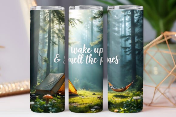 Camping Tumbler Wrap 20oz Design Review
