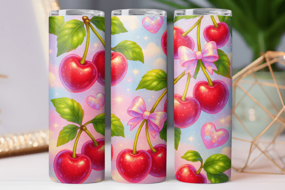 Cherry Bow Tumbler Wrap 20oz Review