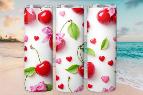 Cherry Girls Bow Tumbler Wrap 20oz Design Review
