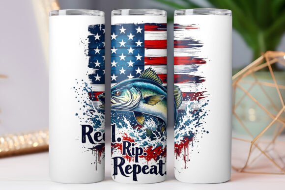 Fishing Tumbler Wrap Design Review