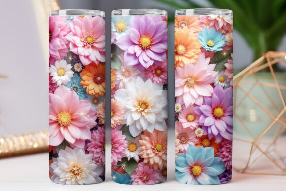 Floral Tumbler Wrap Colorful Flower Wrap Review