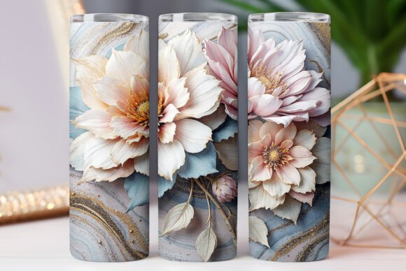 Floral Tumbler Wrap Rose Flower Design Review