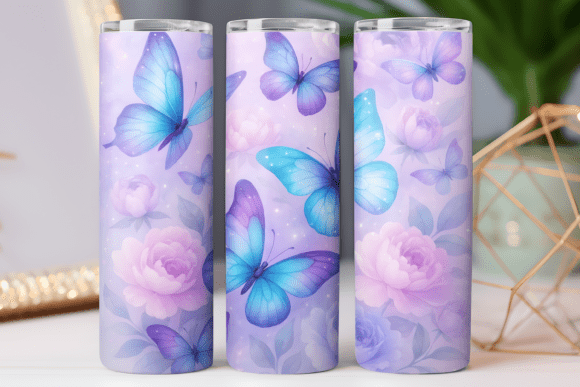 Glitter Marble Skinny Art Tumbler Wrap Review