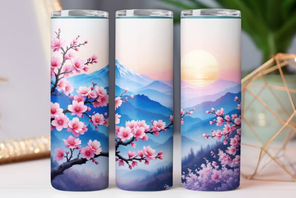 Japanese Nature Tumbler Wrap Design 20oz Review