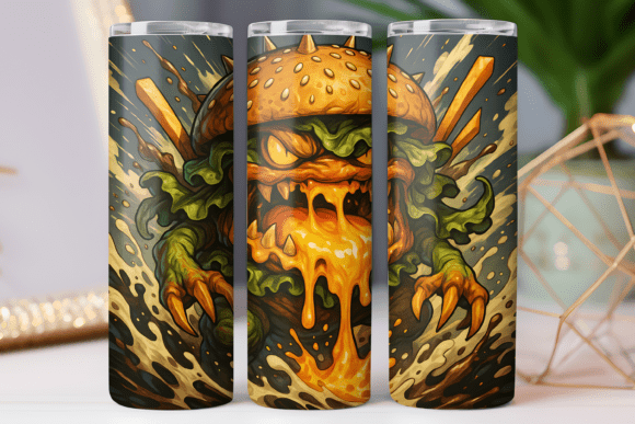 Kawaii Food Art Tumbler Wrap Design Review