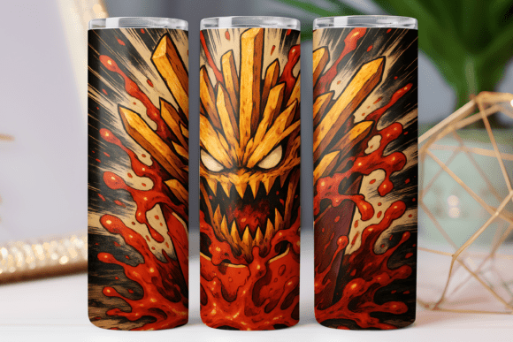 Kawaii Food Art Tumbler Wrap Png Design Review