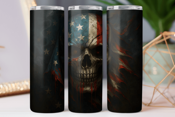 Patriotic Tumbler Wrap 20oz Skinny Design Review