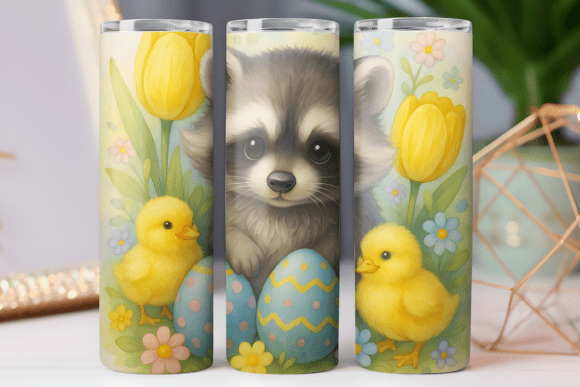 Raccoon Tumbler Wrap 20oz Skinny Chicken