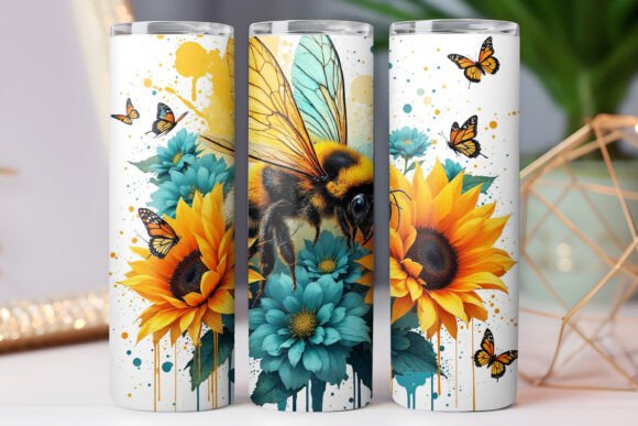 Sunflower Tumbler Wrap Design 20oz Review