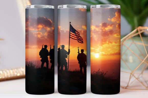 Us Veteran Tumbler Wrap Soldier Group Review
