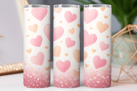 Valentine Love Tumbler Wrap 20oz Skinny Review