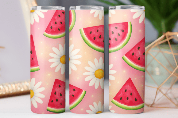 Watermelon Tumbler Wrap Design Review